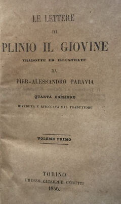 Die Briefe Von Plinius Dem Jüngeren 1856