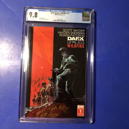 Dark Spaces Wildfire #1 CGC 9.8 MAIN A 1ST PRINT FIRST APPEARANCE IDW COMIC 2022