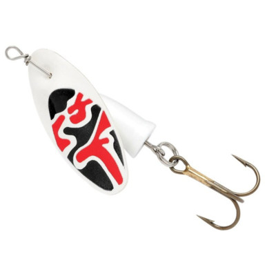 BLUE FOX       Vibrax  Bullet      #1         White   Red / Black