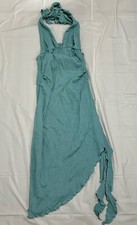 Women’s FREE PEOPLE NWOT Take A Dip Midi Dress-Teal-L