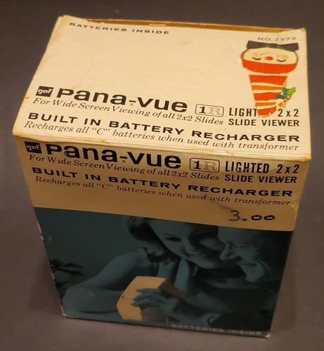 GAF Pana-vue 1R Lighted 2x2 Slide Viewer 2573 - Open Box New - Picture 4 of 9