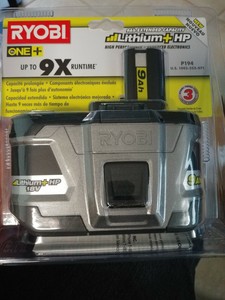 Аккумулятор ryobi 9ah
