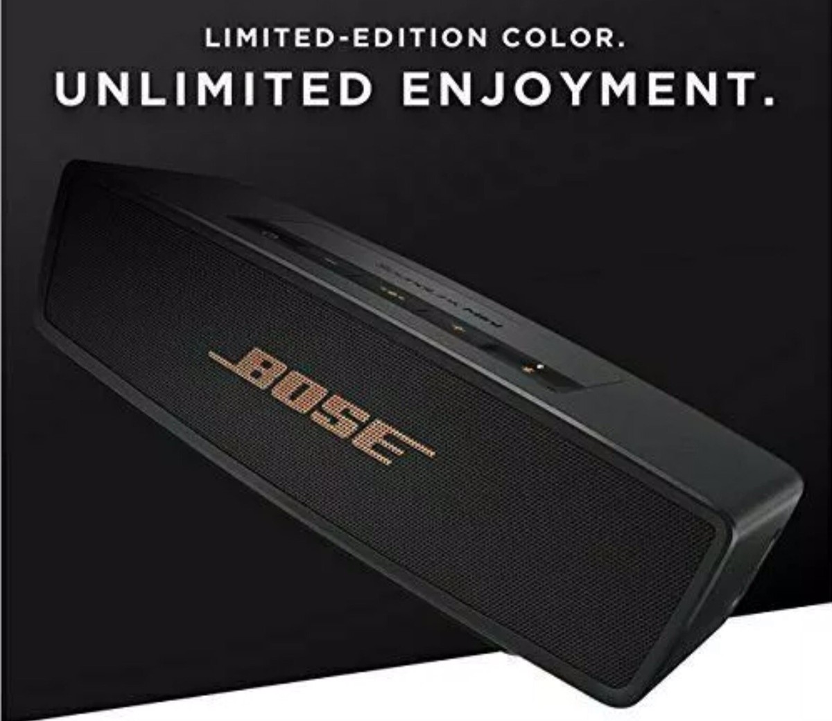 Bose SoundLink Mini II Bluetooth Speaker-Black With Cradle