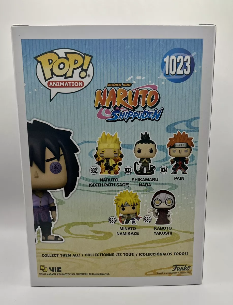 POP! Animation: Naruto Shippuden - Sasuke Uchiha w/ Rinnegan (Exclusiv –  Product Sage Collectibles