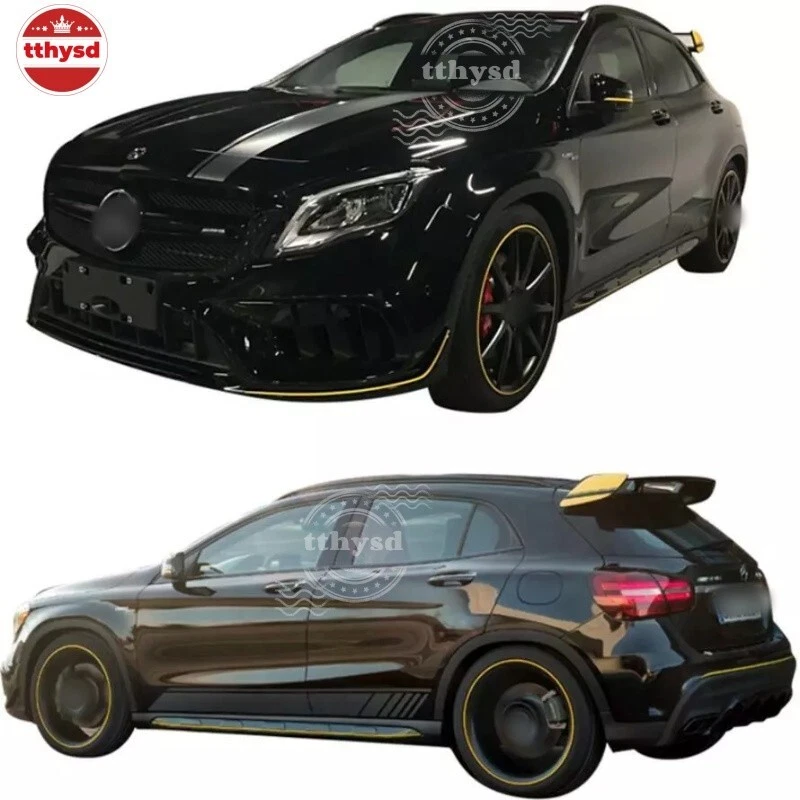 Para Mercedes-Benz A45 GLA45 AMG Calcomanía Puerta Lateral Carreras Rayas Coche Pegatinas Nuevo Foto 4 de 4