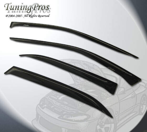 JDM Vent Window Visor 4pc Wind Deflector Ford Crown Victoria 9807 08