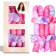 Reusable Heatless Curling Rod Curler Headband Curly Hair Ribbon Soft Roller