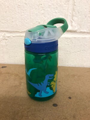 Contigo Gizmo Flip Autospout Kids Water Bottle with Straw 14oz, White  UK