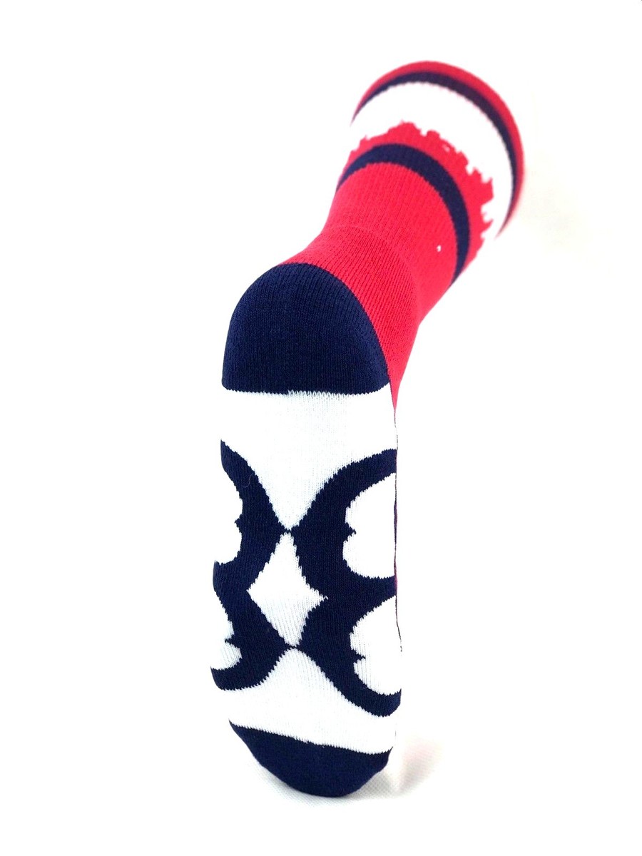 Boston Red Sox Baseball Red Navy and White Skyline Crew Socks | eBay Boston Red Sox Baseball Red Navy and White Skyline Crew Socks | eBay