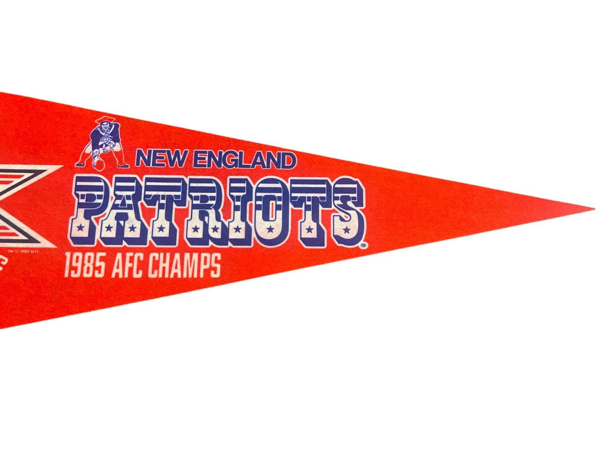 NFL Vtg Super Bowl XX New Orleans New England Patriots 1985 AFC