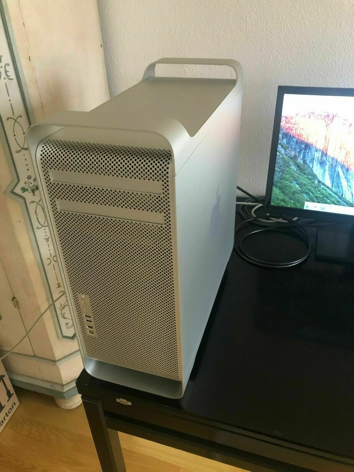 Apple Mac Pro 4-Core Intel Xeon 2,8GHz 16GB RAM SSD 120GB HDD 500GB SuperDrive