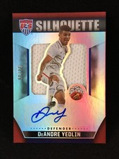 DeAndre Yedlin 2015 Panini USA Soccer Team Set SILHOUETTE Auto /49 USMNT US
