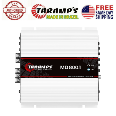 TARAMPS MD 800 AMPLIFIER 1 OHM 800W RMS - USA DEALER - SAME DAY