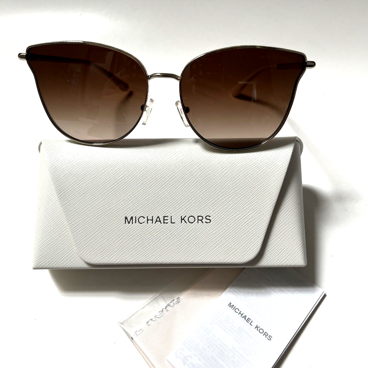New in Case Original MICHAEL KORS Salt Lake City Sunglasses Gold Metal MK1120 New in Case Original MICHAEL KORS Salt Lake City Sunglasses  main image 3