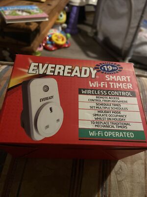 ELEKTRONISCHE SMART WI-FI DRAHTLOSE TIMERSTEUERUNG NEU VERPACKT UNBENUTZT