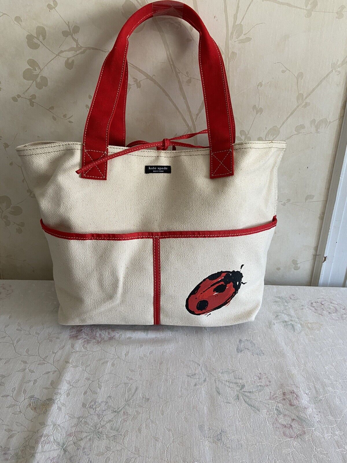 NWT Kate Spade Ladybug Tote Bag | eBay