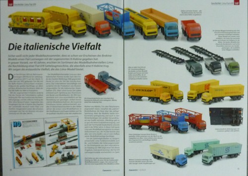 FIAT 619 LKW mit H-Kabine in 1-87 von LIMA....ein Modellbericht #2201c