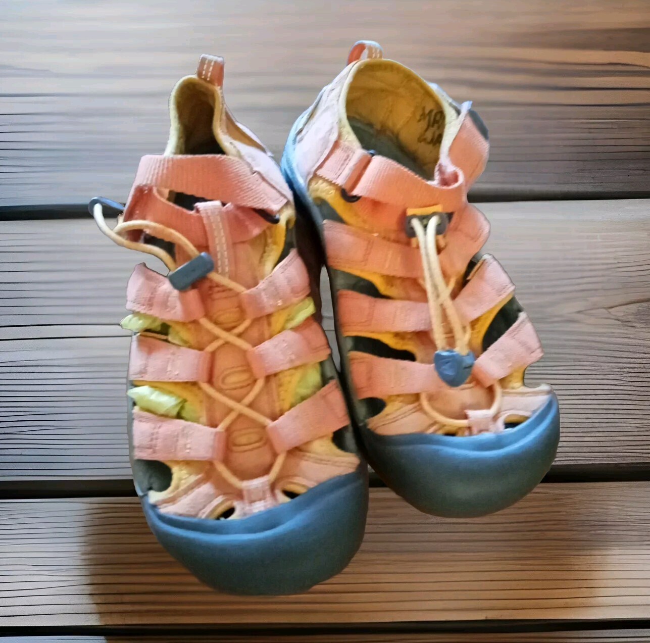 Scarpe da acqua Keen donna taglia 6 sandali casual arancioni scarpe da spiaggia