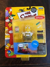 Simpsons Series 8 Uter Action Figure MOC Case Fresh New 