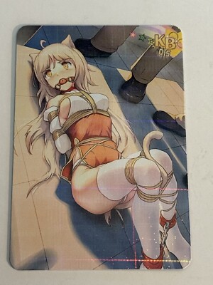HIMITSU Tied up Bound KB015 Holographic Goddess Story Anime Card