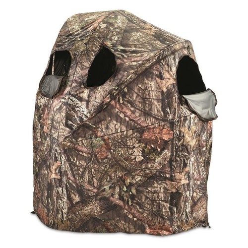 Tent Chair Blind Deluxe 2 Person Cup Holder Weather Resistant Hunting Outdoors - Picture 11 of 24