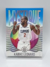 Kawhi Leonard 2020-21 Panini Illusions Mystique Sapphire Acetate Insert #19