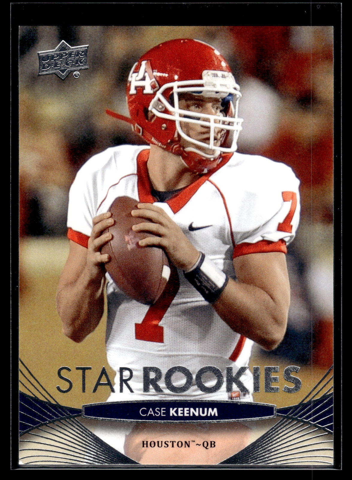 Case Keenum 2012 Upper Deck Star Rookies Card #67