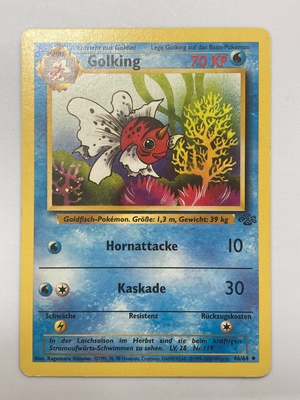 Golking (Seaking) 44/64 Jungle Set Uncommon Unlimited LP German Pokemon  Card | eBay