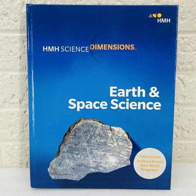 HMH Science Dimensions Earth and Space Textbook 2018 Hardcover