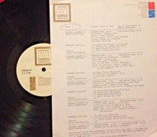 RADIO SHOW: 7/4/89 FAMOUS FOURSOMES: FOUR SEASONS, BEATLES, MONKEES, FOUR TOPS