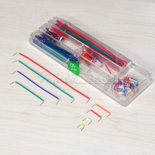 140pcs Solderless Breadboard Jumper Cable Wire Kit Box DIY Sign for Arduino-