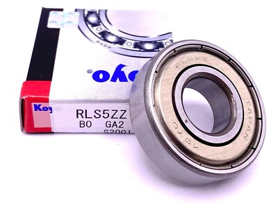 KOYO JTEKT Japan RLS5 ZZ Ball Bearing, Metal Shielded 5/8  x 1 9/16  x 7/16 