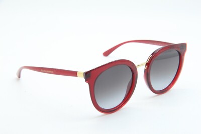 NEW DOLCE & GABBANA DG 4371 550/8G RED GOLD AUTHENTIC  display picture 2