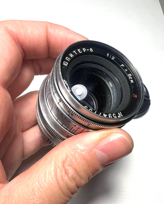 JUPITER-8 50mm f/2 Soviet Vintage rangefinder Lens M39 + L39–Sony