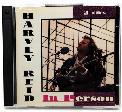 Harvey Reid   In Person 2 Disc 1997 Live Acoustic Folk Blues Woodpecker Records