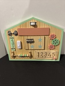 Homeskill Wall & Travel Busy Board Panel – Can Be Personalized – Sensory Toy