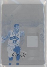 2022 Panini Noir New Wave Jerseys Printing Plate Cyan 1/1 Christian Koloko 17hw