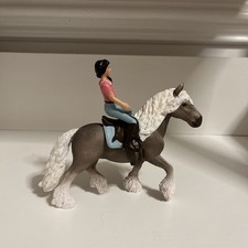 Schleich Horse And Rider Set Rider Cafe Girl Horse Club Farm World Lot