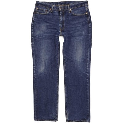 Levi's 514  Herren Blau Straight Slim  Jeans W38 L34 (109198)