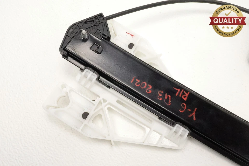 2019 - 2024 AUDI Q3 REGULADOR DE JANELA PORTA TRASEIRA ESQUERDA FABRICANTE DE EQUIPAMENTO ORIGINAL - Imagem 3 de 4