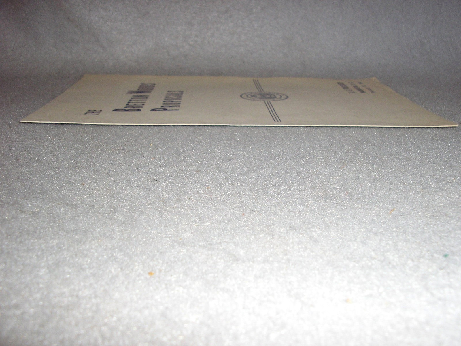 Antique WWII Economics Book Bretton Woods Proposals US Treasury Pamphlet 1945