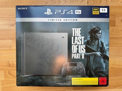 Sony PlayStation 4 Pro: The Last of Us Part II Limited Edition. OVP, New&Sealed