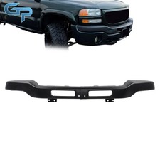 For Gmc Sierra 1500 2500 3500 2003-2006 Steel Front Bumper Split Black Gm1002465 For Gmc Sierra 1500 2500 3500 2003-2006 Steel Front Bumper Split Black Gm1002465