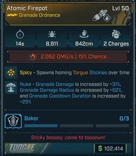 Borderlands 4 🎉 Atomic Firepot (Fire) ✨ [Nuke]