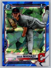 2021 Bowman Draft Sapphire Edition #BDC-143 Doug Nikhazy