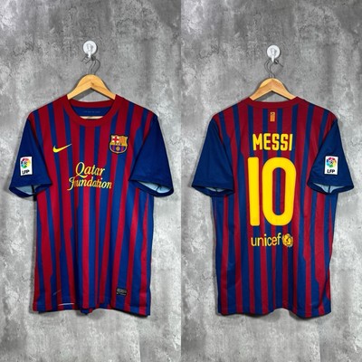 Barcelona Home 2011/12 Original Fußballtrikot Messi #10 - Large