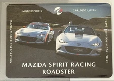 Mazda Spirit Racing Roadster Digital Card Rf Soft Top / Roadstar Book Catalog
