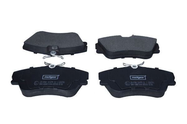 Kit plaquettes frein à disque MAXGEAR 19-0541 VW 701698151D essieu avant