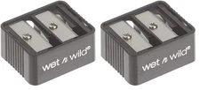 2Pcs wet n wild Dual Pencil Sharpener Dual-Pencil Eyeliner Pencil Sharpener
