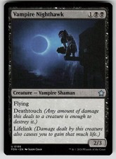 Fundaciones Vampire Nighthawk Normal U 186 casi nuevas